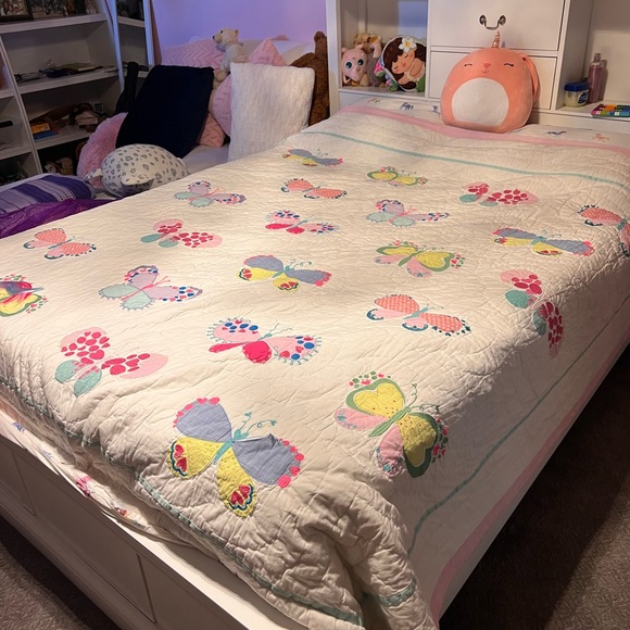 Pottery Barn Kids Bedding Pottery Barn Lucy Butterfly Quilt Poshmark